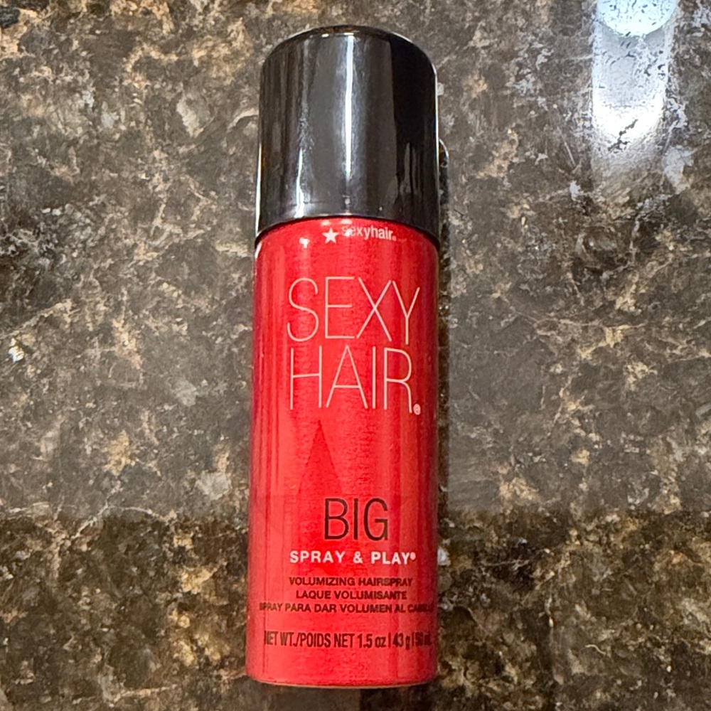 Sexyhair Big Spray & Play Volumizing Hairspray - 1.5oz New